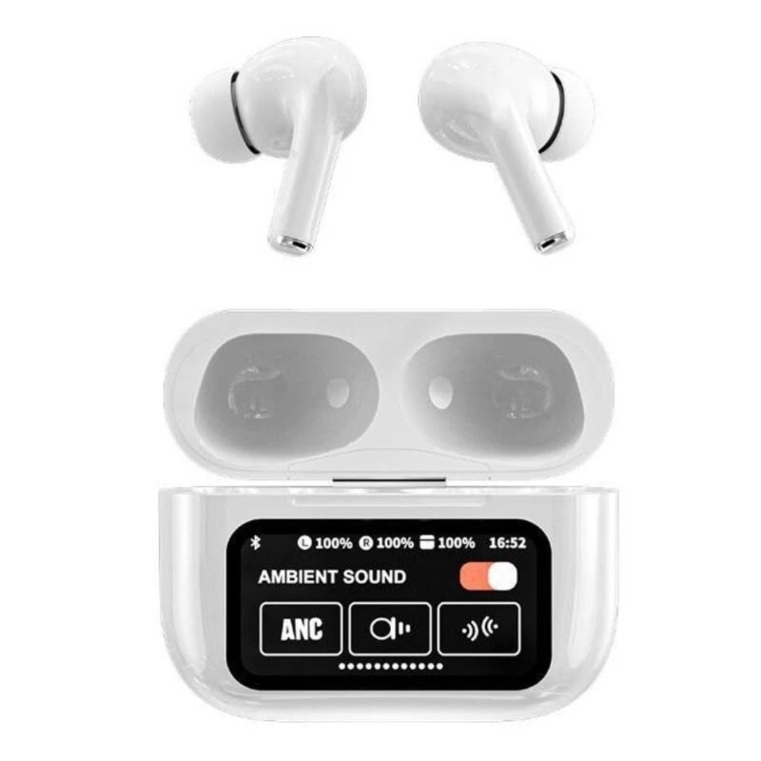 AI Translation Earbuds – 144 Languages, ANC, Bluetooth 5.3, 36H Battery, Premium Audio, Compact & Lightweight (White)
