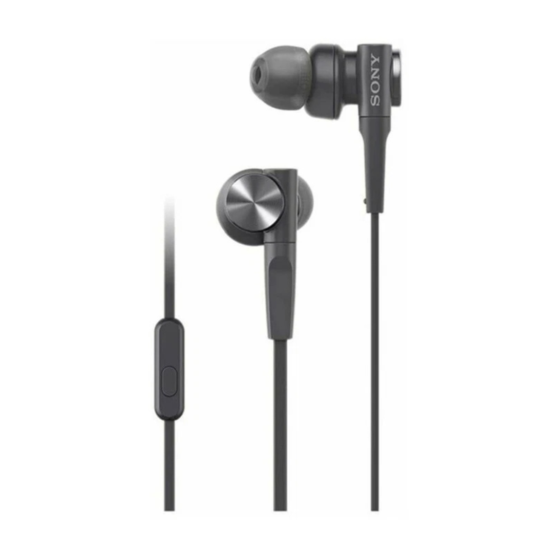Sony MDR-XB55AP In-Ear Wired Headphones – Bass Boost, Inline Mic & Remote, Clear Sound, 2 Color Options